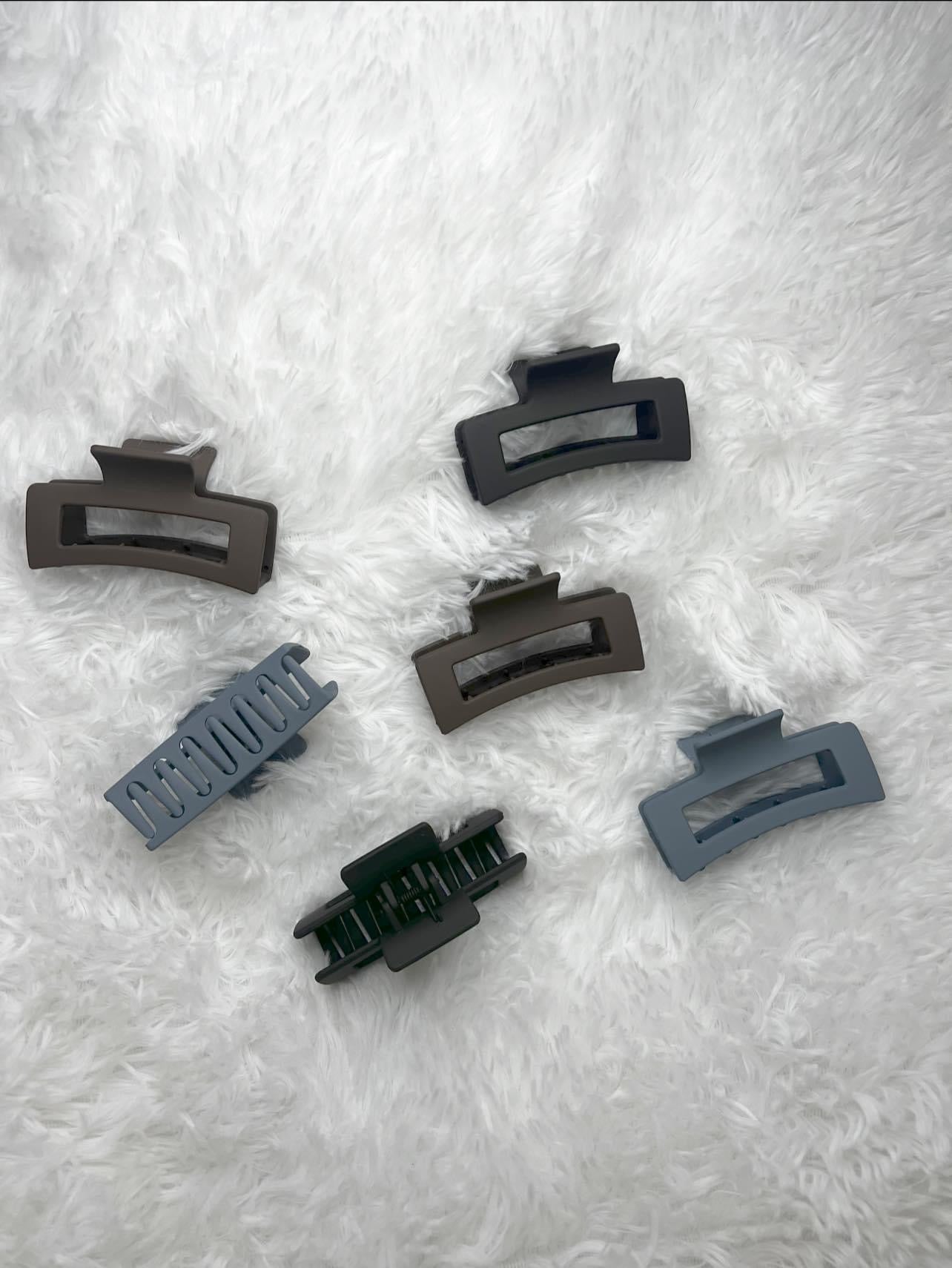 Square Banana Claw Clips